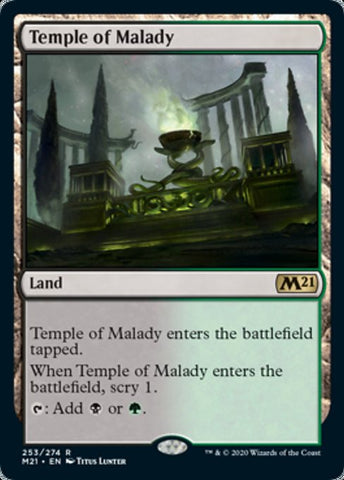 Temple of Malady [Core Set 2021] - TCG Master