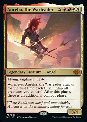 Aurelia, the Warleader [Double Masters 2022]