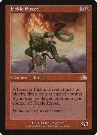Fickle Efreet [Prophecy] - TCG Master