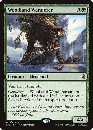 Woodland Wanderer [Battle for Zendikar] - TCG Master