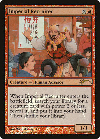 Imperial Recruiter [Judge Gift Cards 2013] - TCG Master