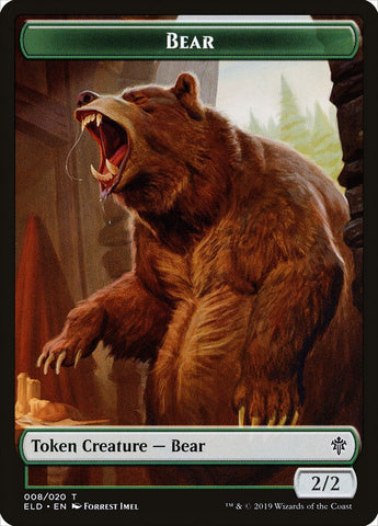 Bear [Throne of Eldraine Tokens] - TCG Master