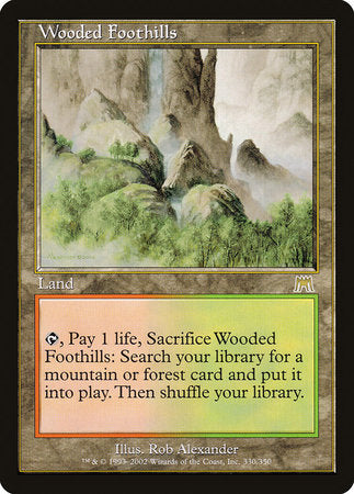 Wooded Foothills [Onslaught] - TCG Master
