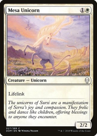 Mesa Unicorn [Dominaria] - TCG Master