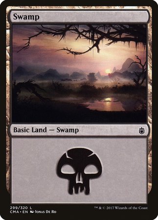 Swamp (299) [Commander Anthology] - TCG Master
