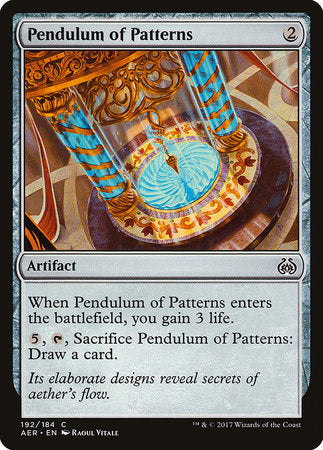 Pendulum of Patterns [Aether Revolt] - TCG Master