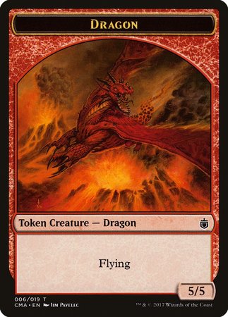 Dragon Token (006) [Commander Anthology Tokens] - TCG Master