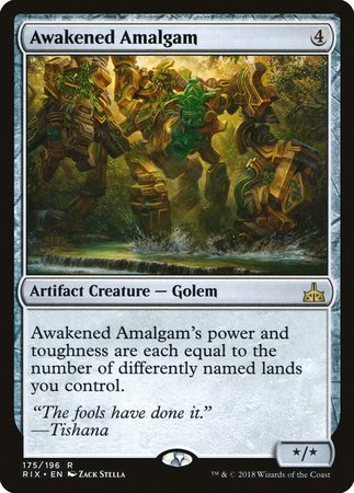 Awakened Amalgam [Rivals of Ixalan] - TCG Master