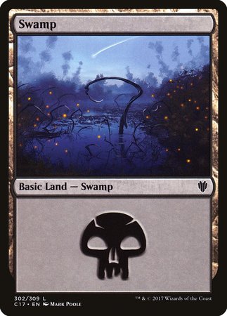 Swamp (302) [Commander 2017] - TCG Master