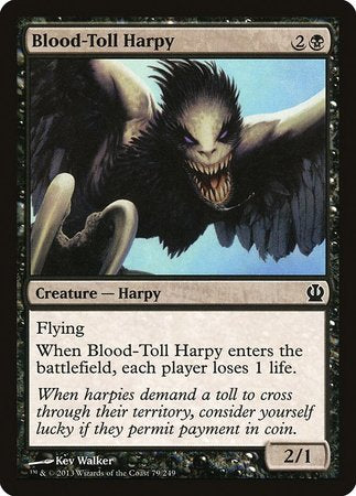 Blood-Toll Harpy [Theros] - TCG Master