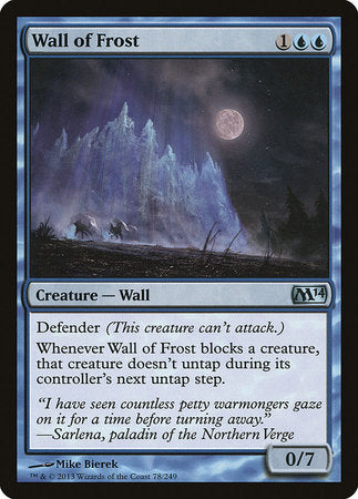 Wall of Frost [Magic 2014] - TCG Master