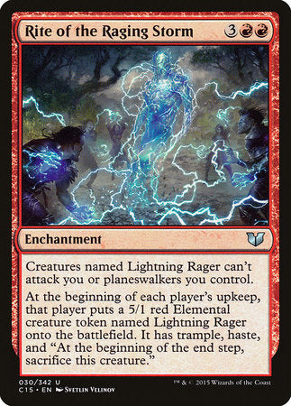 Rite of the Raging Storm [Commander 2015] - TCG Master