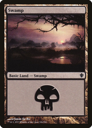 Swamp (346) [Commander 2013] - TCG Master