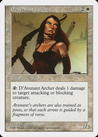 D'Avenant Archer [Fifth Edition] - TCG Master