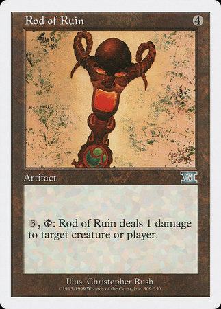 Rod of Ruin [Classic Sixth Edition] - TCG Master