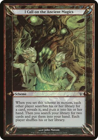 I Call on the Ancient Magics (Colorless) [Archenemy Schemes] - TCG Master