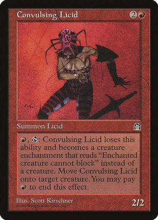 Convulsing Licid [Stronghold] - TCG Master
