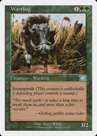 Warthog [Classic Sixth Edition] - TCG Master