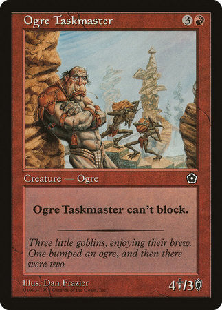 Ogre Taskmaster [Portal Second Age] - TCG Master