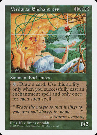 Verduran Enchantress [Fifth Edition] - TCG Master
