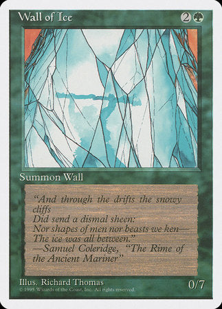 Wall of Ice [Fourth Edition] - TCG Master