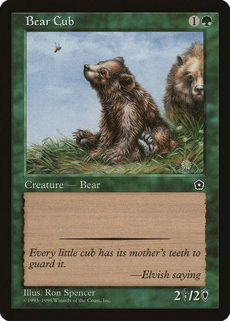 Bear Cub [Portal Second Age] - TCG Master