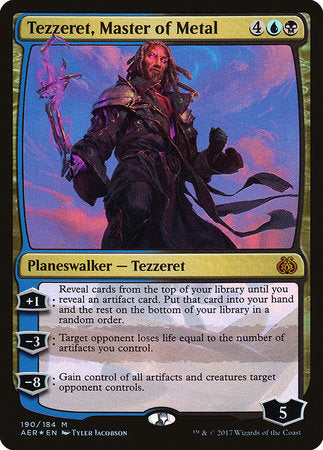 Tezzeret, Master of Metal [Aether Revolt] - TCG Master