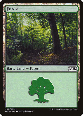 Forest (267) [Magic 2015] - TCG Master