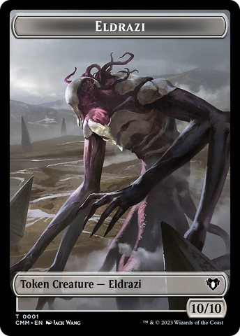 Eldrazi // Myr Double-Sided Token [Commander Masters Tokens]