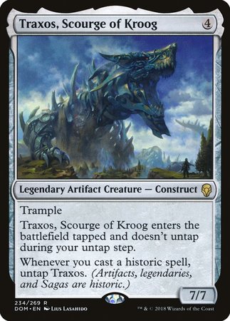 Traxos, Scourge of Kroog [Dominaria] - TCG Master