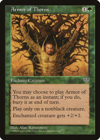 Armor of Thorns [Mirage] - TCG Master
