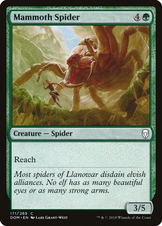 Mammoth Spider [Dominaria] - TCG Master