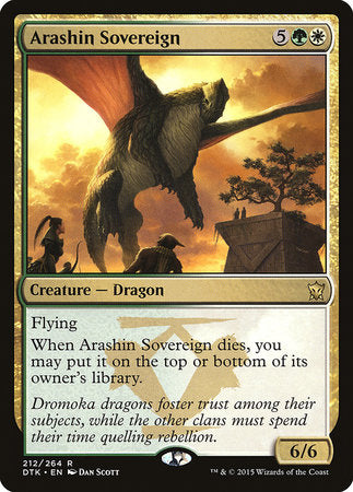 Arashin Sovereign [Dragons of Tarkir] - TCG Master