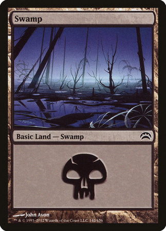 Swamp (142) [Planechase 2012] - TCG Master