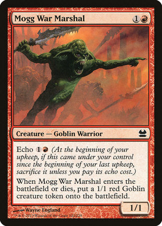 Mogg War Marshal [Modern Masters] - TCG Master