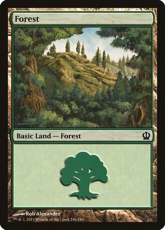 Forest (246) [Theros] - TCG Master
