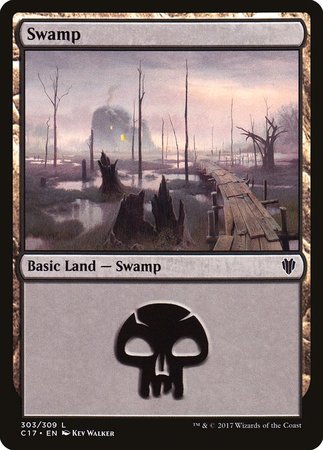 Swamp (303) [Commander 2017] - TCG Master