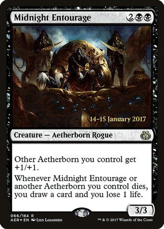 Midnight Entourage [Aether Revolt Promos] - TCG Master