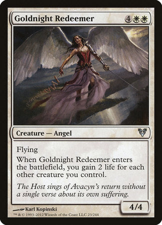 Goldnight Redeemer [Avacyn Restored] - TCG Master
