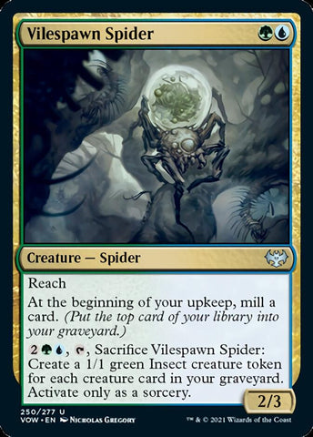 Vilespawn Spider [Innistrad: Crimson Vow]