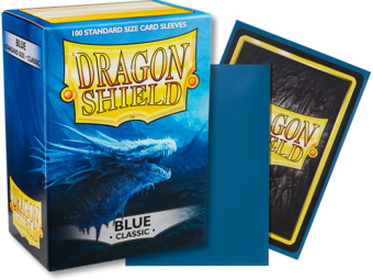 Dragon Shield Standard Sleeve - Blue Classic - TCG Master