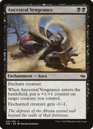 Ancestral Vengeance [Fate Reforged] - TCG Master