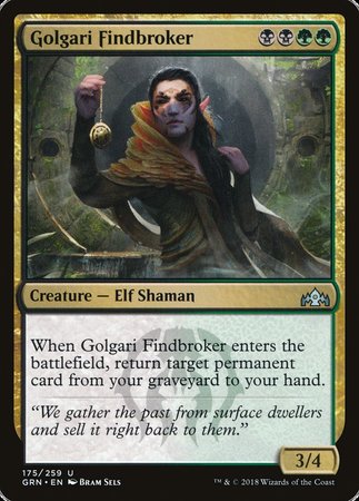 Golgari Findbroker [Guilds of Ravnica] - TCG Master
