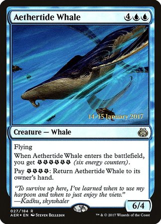 Aethertide Whale [Aether Revolt Promos] - TCG Master