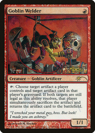 Goblin Welder [Judge Gift Cards 2011] - TCG Master