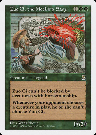 Zuo Ci, the Mocking Sage [Portal Three Kingdoms] - TCG Master
