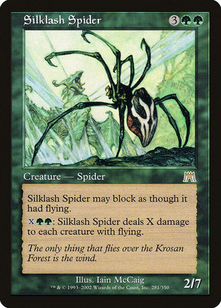 Silklash Spider [Onslaught] - TCG Master