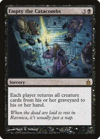Empty the Catacombs [Ravnica: City of Guilds] - TCG Master