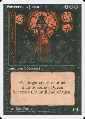 Sorceress Queen [Fourth Edition] - TCG Master
