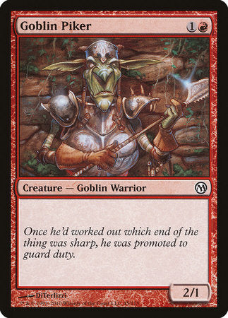 Goblin Piker [Duels of the Planeswalkers] - TCG Master